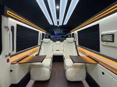 Jet Sprinter with orange accent lighting