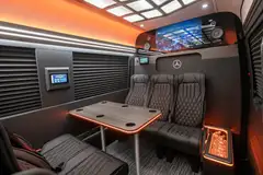 Sprinter Executive Seating with premium leather